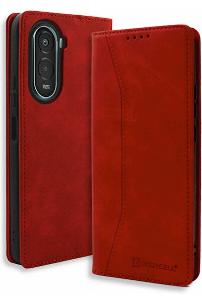 Other Θήκη Bodycell από Συνθετικό Δέρμα / Δέρμα Κόκκινο (Xiaomi Poco M7 Plus)...