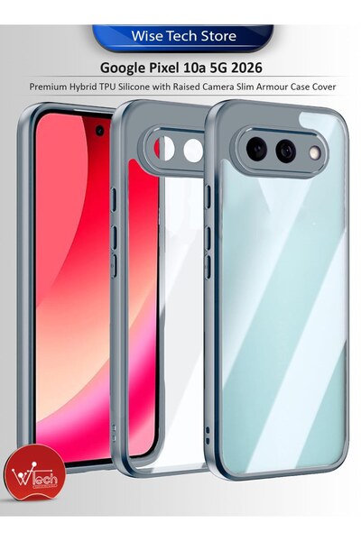 Wtech Google Pixel 10a 5G 2026 Premium Hybrid TPU Silicone with Raised Camera...