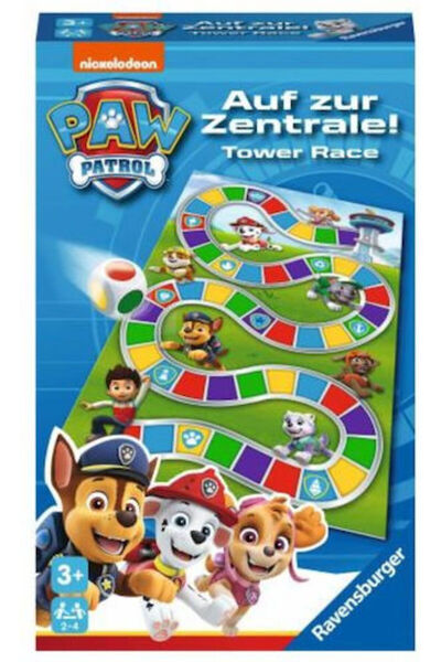 RAVENSBURGER Επιτραπέζιο Παιχνίδι Αγώνας Paw Patrol για 2-4 Παίκτες 3+ Ετών 2...