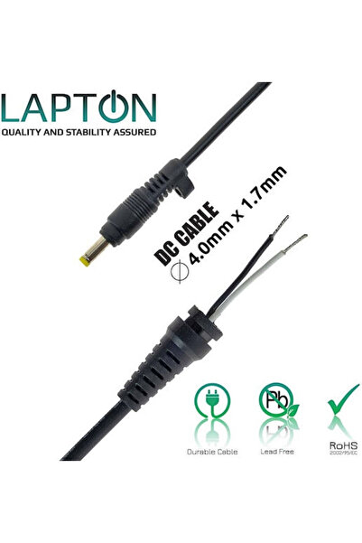 OEM Καλώδιο DC Hp Lenovo 4.0 X 1.7