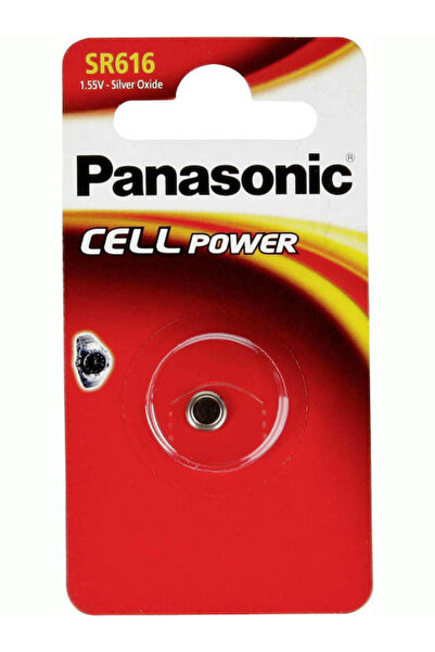 PANASONIC Cell Power SR616 Μπαταρία Οξειδίου του Ασημιού SR65 1.55V 1 τεμάχιο