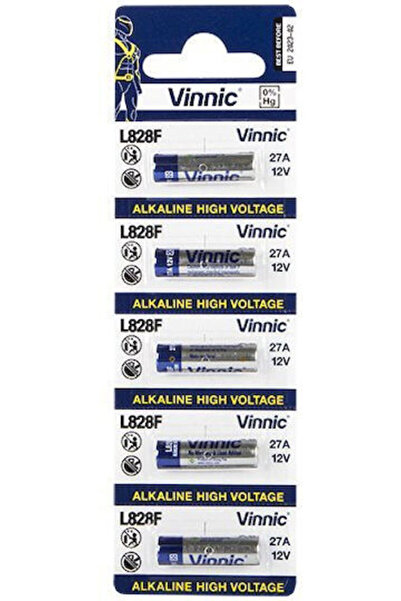 Vinnic Αλκαλικές Μπαταρίες A27 12V 5 τεμάχια Κωδικός: 10063542