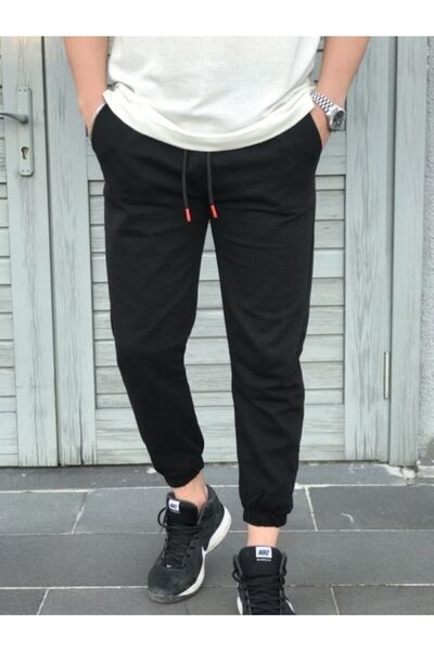 atlanticsport Unisex Black Jogger Sweatpants