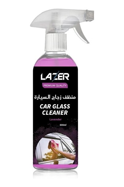 Lazer بخاخ منظف زجاج السيارات 500 مل برائحة اللافندر |   منظف نوافذ وزجاج أما...