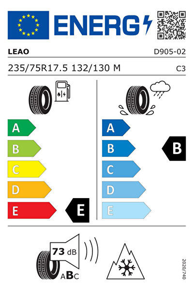 LEAO Anvelopă D905 14PR 235/75 R175 132M