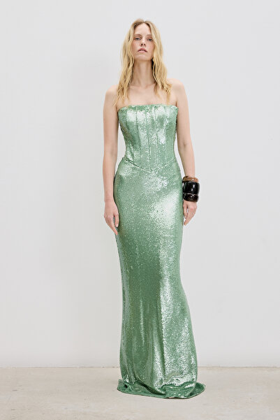 Herfetch Metallic Dress