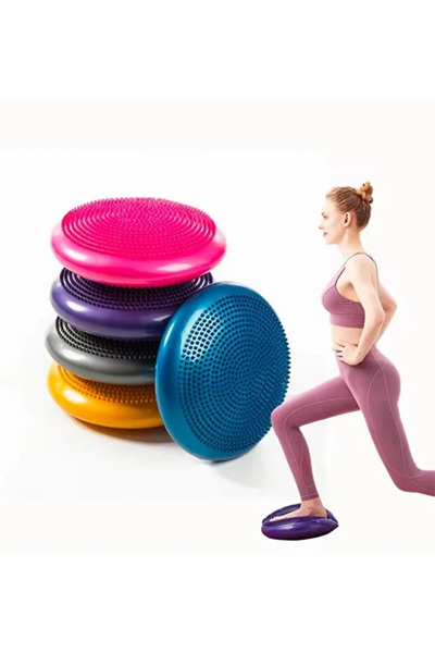 ORVİCA Balance Disc Balance Pad Spiky Sensory Cushion Foot Waist Back Hip