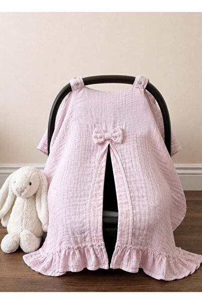 kitikate Organic Bysu Stroller Cover Pink