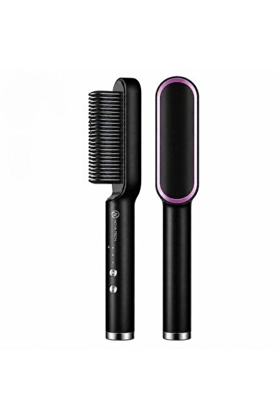 NOVATECH Nova Tech Hair Straightening Comb Fast Heating Electric Hair Straigh...
