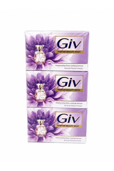Giv صابون بيوتي المعطر - زهرة العاطفة الحسية - عبوة من 6 قطع