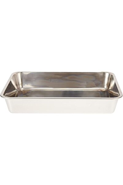 The Bros STEEL DEEP BAKING TRAY, 335X253X61 MM , SILVER, HKDT0M, Baking Tray ...