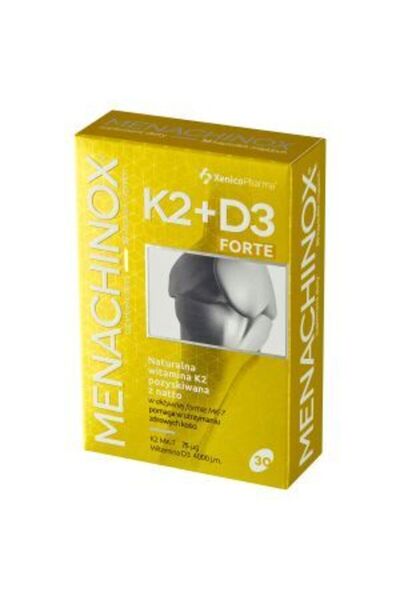 XENICO PHARMA Menachinox K2+D3 Forte 30 Capsule