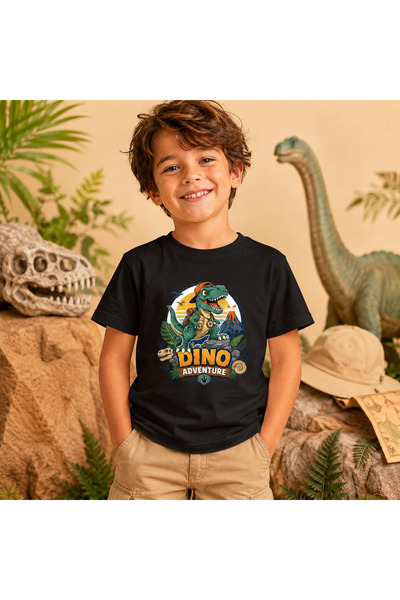 remonz Dječja majica kratkih rukava sa štampanim motivom dinosaura