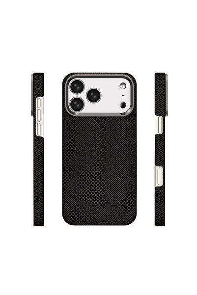 HTstore iPhone Uyumlu 17 Pro Kılıf M-Safe Şarj Özellikli Zore Paris Vax Sert ...