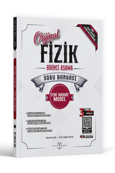 Orijinal Yayınları TYT Fizik Maarif Birinci Aşama Soru Bankası 2028