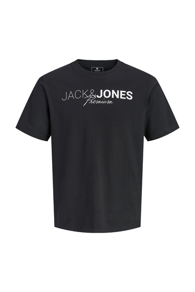 Jack & Jones Printed Black Boy's T-Shirt 12298341