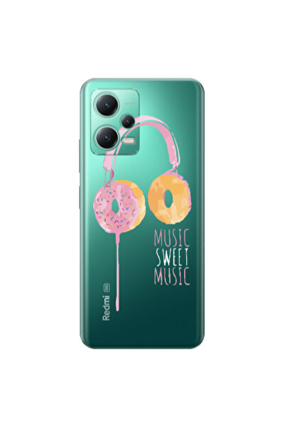 Other Xiaomi Redmi Note 12 Pro Plus 5G Donut earphone Transparent Silicone TP...
