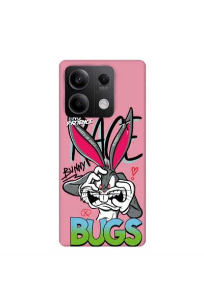 Other Xiaomi Redmi Note 13Pro 5G No Patience Pink Colored Silicone TPU Θήκη