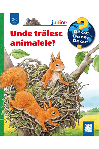 Editura Casa Unde locuiesc animalele?, Anne Moller - Editura Casa