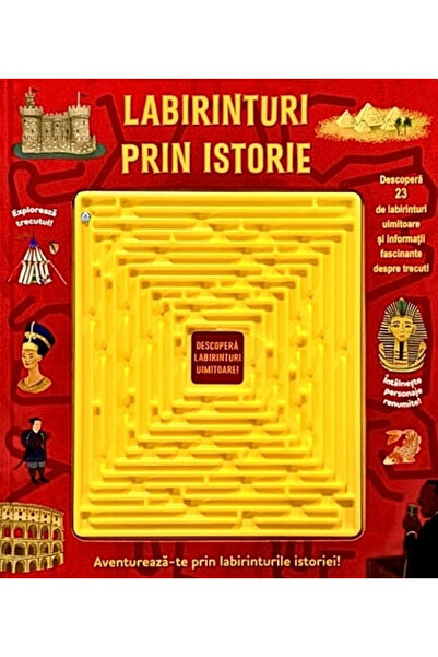 Editura Flamingo GD Labirinturi prin istorie, Marc Pattenden - Editura Flamingo