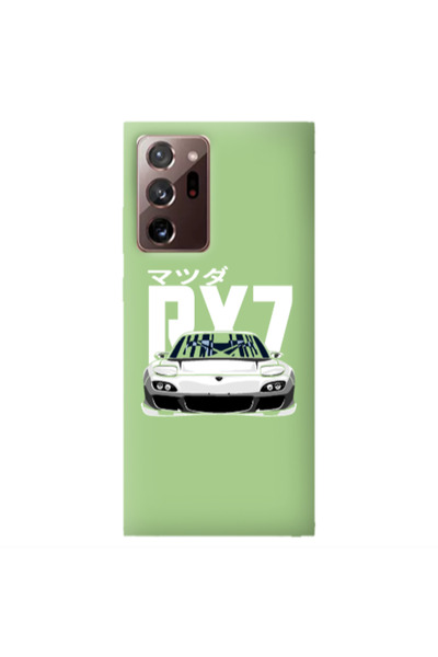 Other Samsung Note 20 Plus Car Rx7 Light Green Colored Silicone TPU Θήκη