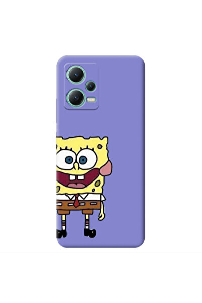 Other Xiaomi Redmi Note 12 Pro 5G Spong 2 Purple Colored Silicone TPU Θήκη