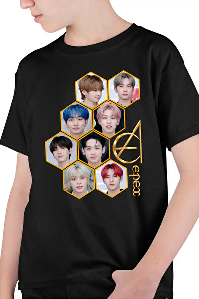 OEM Epex All Gang K-pop Εμπορεύματα Παιδικό Μπλουζάκι για Αγόρια