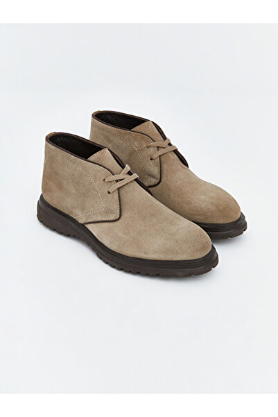 LC Waikiki Rmz Gi̇yi̇m Farkiyla Suede Men's Boots