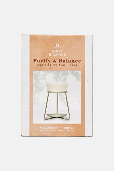 Aroma Home Purify Balance Oil Burner Holder, Grey