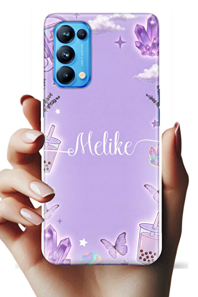 Noprin Oppo Reno 5 Kılıf - İsimli Yazılı Kişiye Özel Kişileştirelebilir Kılıf...
