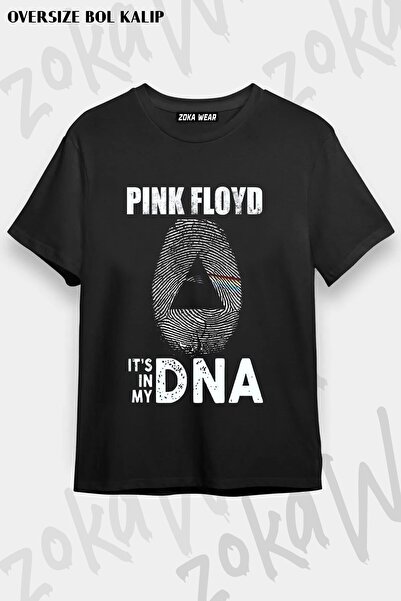 ZOKAWEAR Μπλουζάκι Unisex Loose Fit με στάμπα Pink Floyd v10