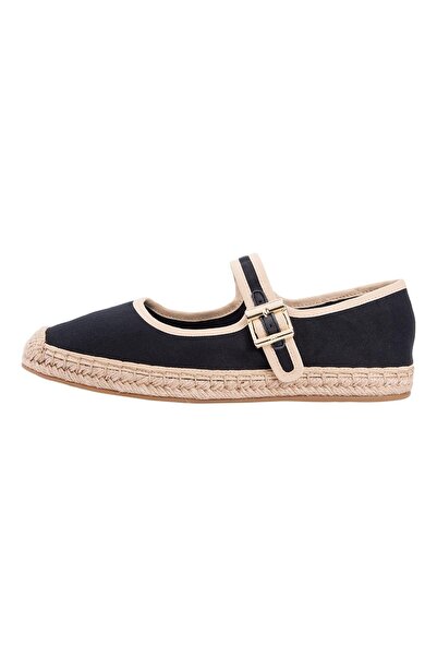 Tommy Hilfiger Kadın Buckle Mary Jane Espadrille Ayakkabı FW0FW09239BDS