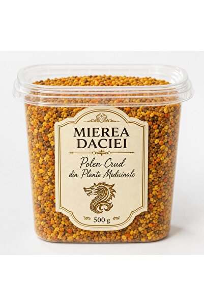 MIEREA DACIEI Polen Crud din Plante Medicinale — Caserolă 500g