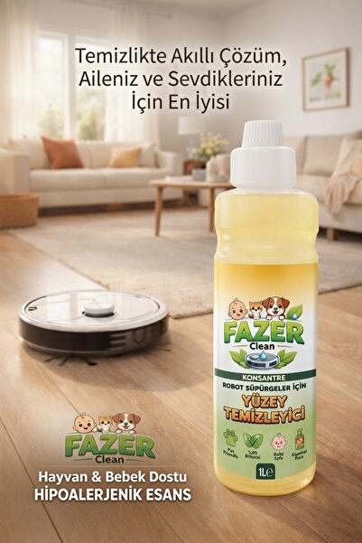 FAZER CLEAN KONSANTRE ROBOT SÜPÜRGE SOLÜSYONU 1 LT