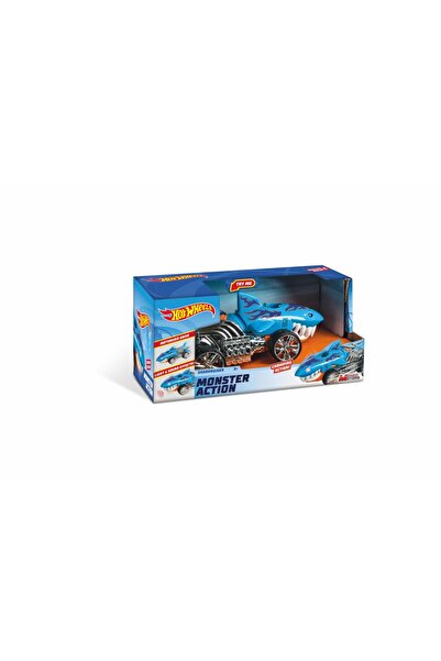 Mondo Hot Wheels Monster Action Sharkruiser Vehicul cu Lumini și Sunete