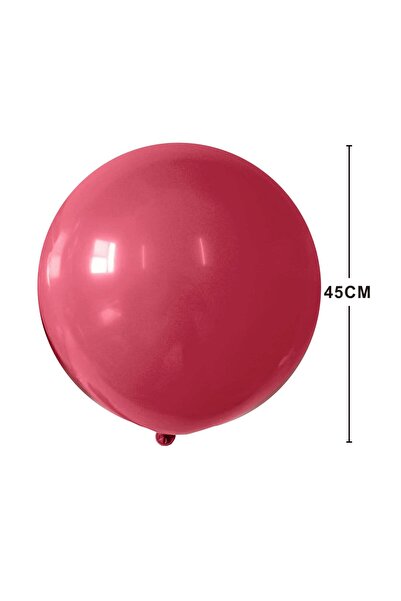 MP Mirific Party Set de 10 baloane jumbo din latex, cireșe, 45 cm