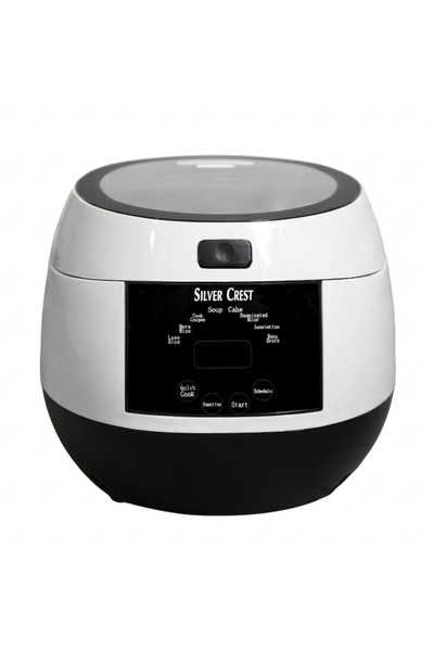 Silver Crest Electric Rice Cooker - Digital Multi-Functional Rice Cooker with...