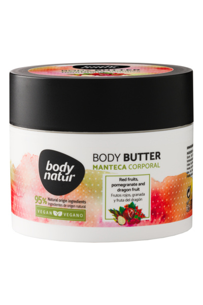 Body Natur Unt pentru corp fructe rosii, rodie si fructul dragonului, intens ...