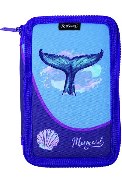 Herlitz Penar neechipat, 2 fermoare, Mermaid,