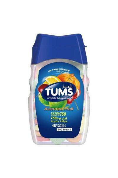 Tums Antacid Extra Strength Tablets 48s
