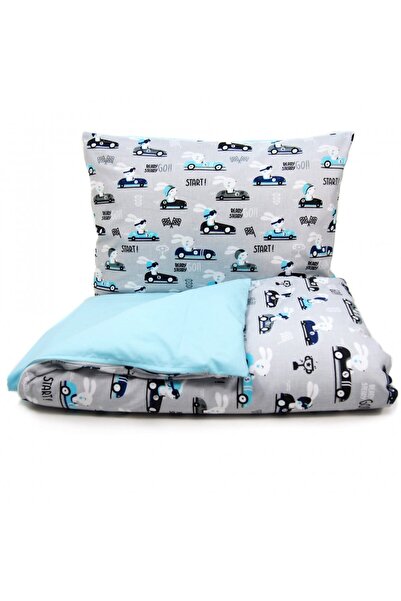 Kersten Set lenjerie 2 piese pentru patut copii Kerstin Bunny drivers, husa p...