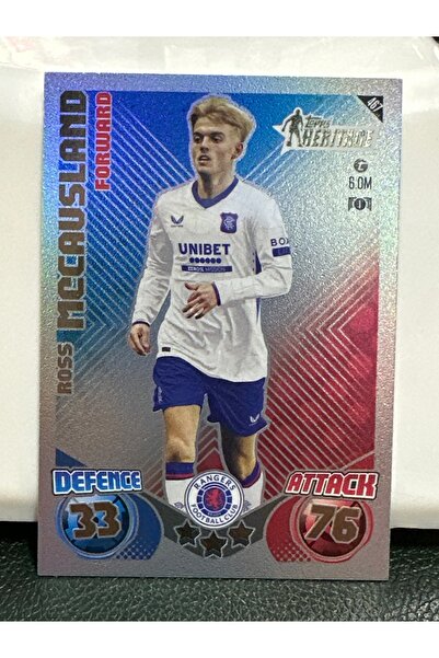 Match Attax روس مكاسلان فورورد توبس هيريتيج
