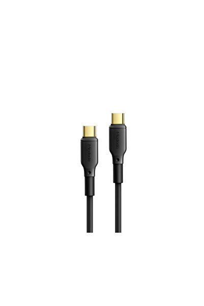 Mcdodo Cablu Type-C la Type-C Seria Neagră Negru (5A, 1.2m, 100W, PD)