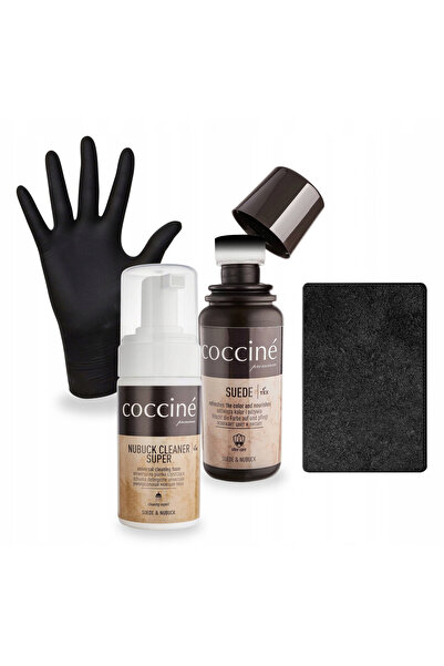 Coccine Kit de curatare si renovare din nubuc, Coccine, 3 in 1, 100 ml, spuma...