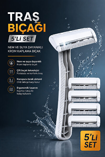 Nysa Tıraş Bıçağı 5'Li Paket