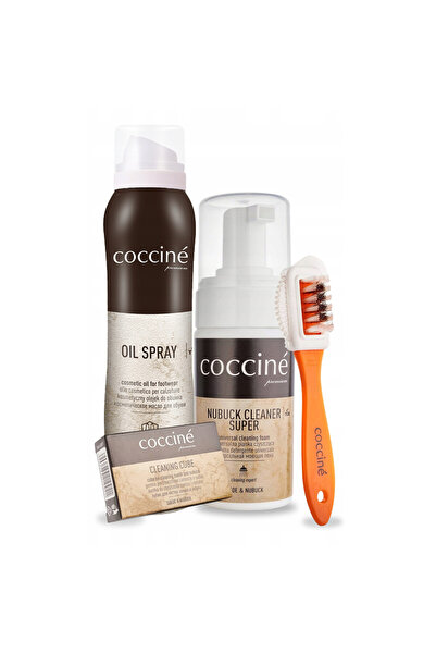 Coccine Set de ingrijire a incaltamintei, Coccine, 4 in 1, 150 ml, spray cu u...
