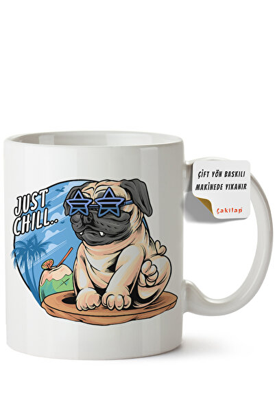 ET ERTAPASSAGE original creative designs Dog Design Printed Porcelain Mug (Do...