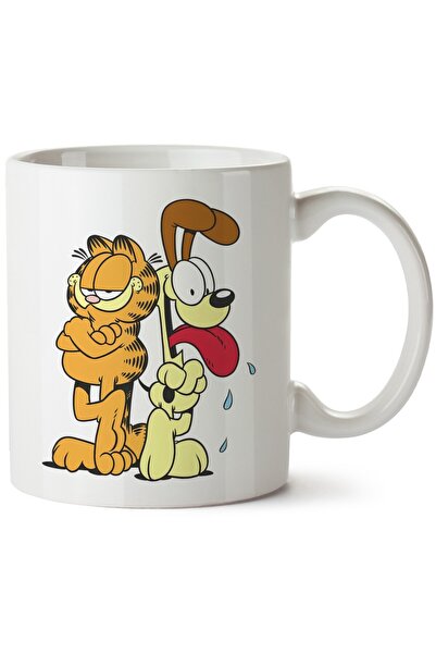 ET ERTAPASSAGE original creative designs Garfield Printed Porcelain Mug, Mach...