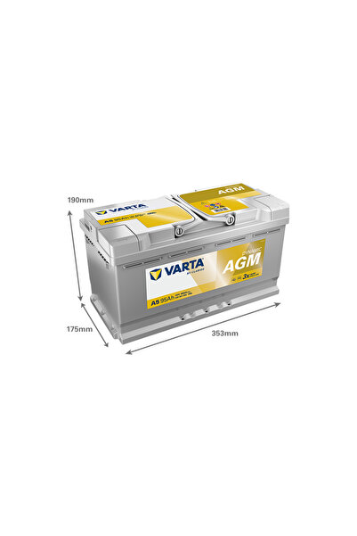 Varta 95 Ah AGM Akü A5 (2026)