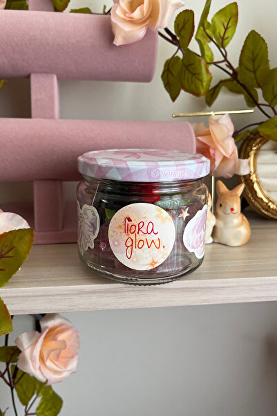 Liora Glow Premium Takı Kavanozu - 7 Gold Parça